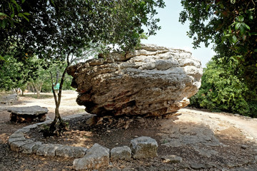 Rocks from calcareous rocks
