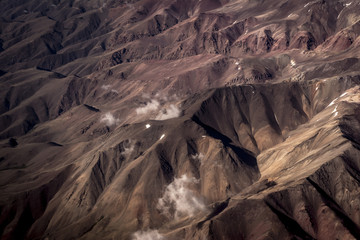 mountains from the sky