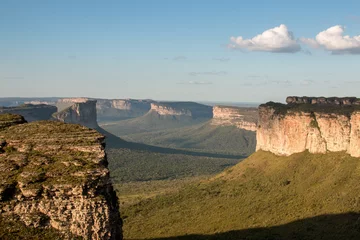 Gartenposter View of Chapada dos Dimantina From atop of Morro do Pai Inacio, in the State of Bahia, Brazil © Marcos