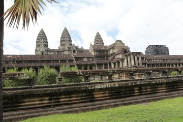 Naklejka premium Temple Khmer d'Angkor