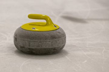 Naklejka na ściany i meble Curling Stone