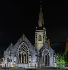Fototapeta na wymiar Church at Night
