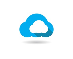 cloud vector logo template