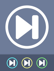 End - Circle Glyph Icons