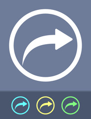 Redo - Circle Glyph Icons