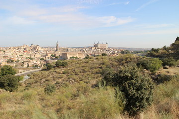 Fototapeta na wymiar Spain - Granada and Toledo