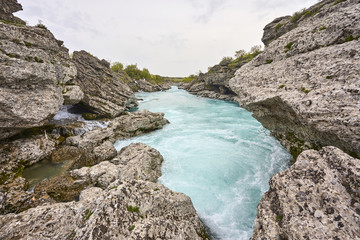 mountain river in the Montenergo