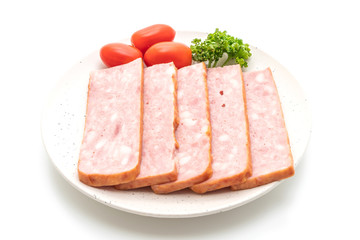 bacon barbecue sliced