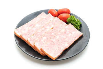 bacon barbecue sliced