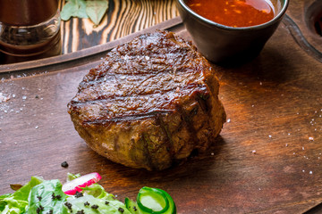 grilled steak filet Mignon