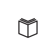 Book icon Vector illustration, EPS10.