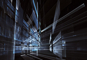 Abstract technology illustration