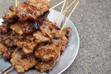 grill bbq pork