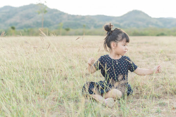 girl in the meadow