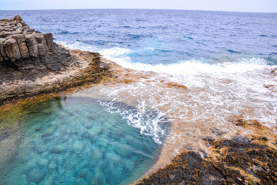 Landscape in Tropical Volcanic Canary Islands Spain