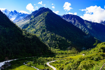Fototapeta na wymiar Sikkim - Where Nature Smiles