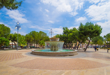 Grottaglie (Italy) - The city in province of Taranto, Apulia region, southern Italy, famous for artistic ceramics. Here the suggestive historic center.