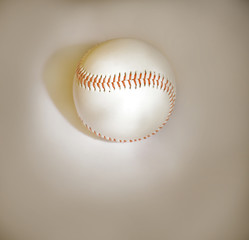 baseball ball .isolated on a white background .