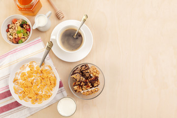Bowl of healthy muesli