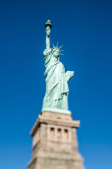 Fototapeta na wymiar Amerikanische Freiheitsstatue in New York City, USA