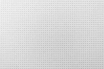 Background white plastic with pattern of points