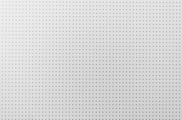 Background white plastic with pattern of points