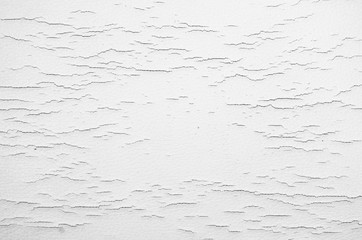 Cracked White Artificial Leather