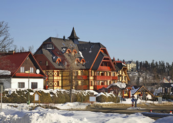 View of Tatranska Lomnica. Slovakia