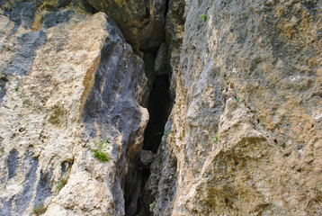 Cavità nella roccia
