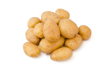 Speisekartoffel Haufen