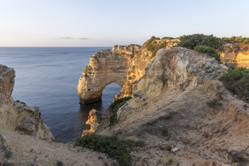 Camilo beach in Algarve Portugal
