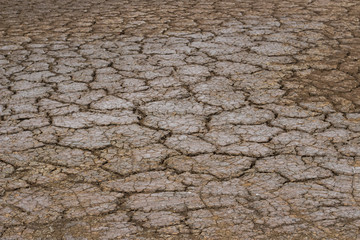 Sandy earth with cracks, texture, background