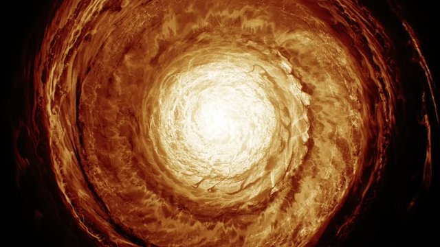 Bright vortex in hell as abstracted motion background