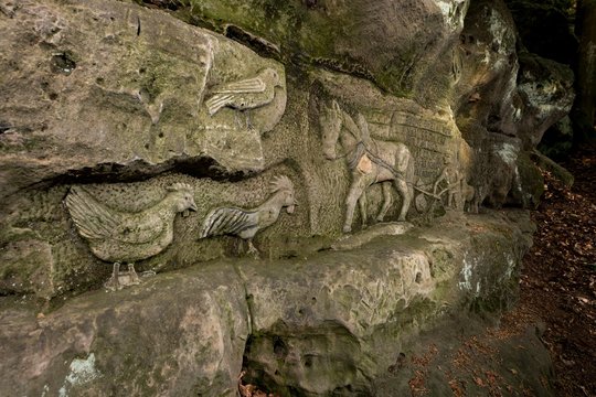 Rock Reliefs near Kopicuv statek
