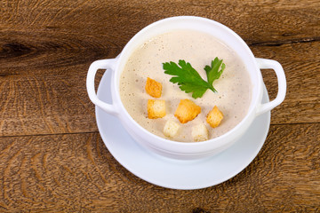 Mushroom cream soup