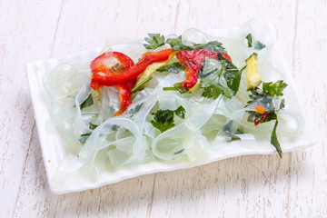 Pickled glass noodles