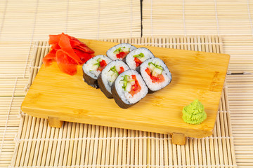 Tasty vegetable roll