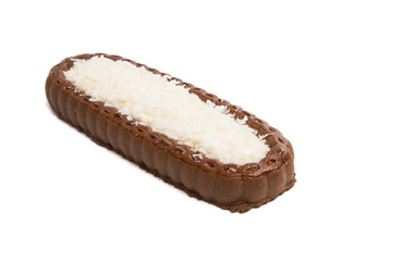 coconut biscuits isolated