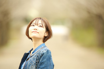 女性ポートレート