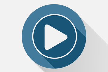 Icono azul de play.
