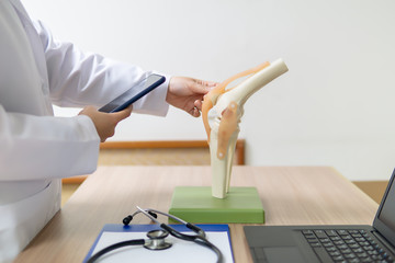 Orthopedic surgeons are looking at appointments for patients who require knee replacement surgery...