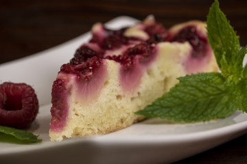 Himbeer-Rührkuchen