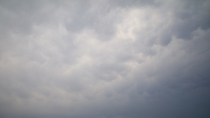 Obraz premium Thunderclouds in the sky as a background
