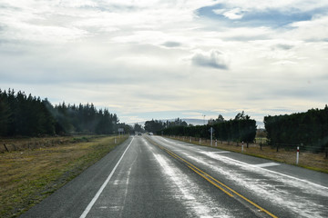 AUCKLAND, NEW ZEALAND - May 1,2016 : Road trip in New Zealand