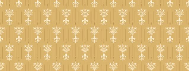 seamless brown wallpaper - royal background