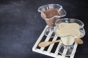 homemade custard vegan