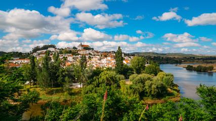 Fototapeta na wymiar Landscape of Constancia. Santarem, Ribatejo, Portugal