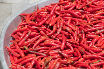 red dried chilli
