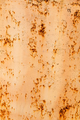 Rust on metal as an abstract background