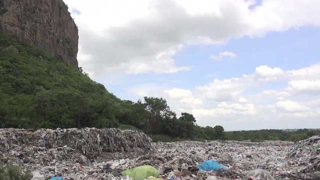 garbage mountain